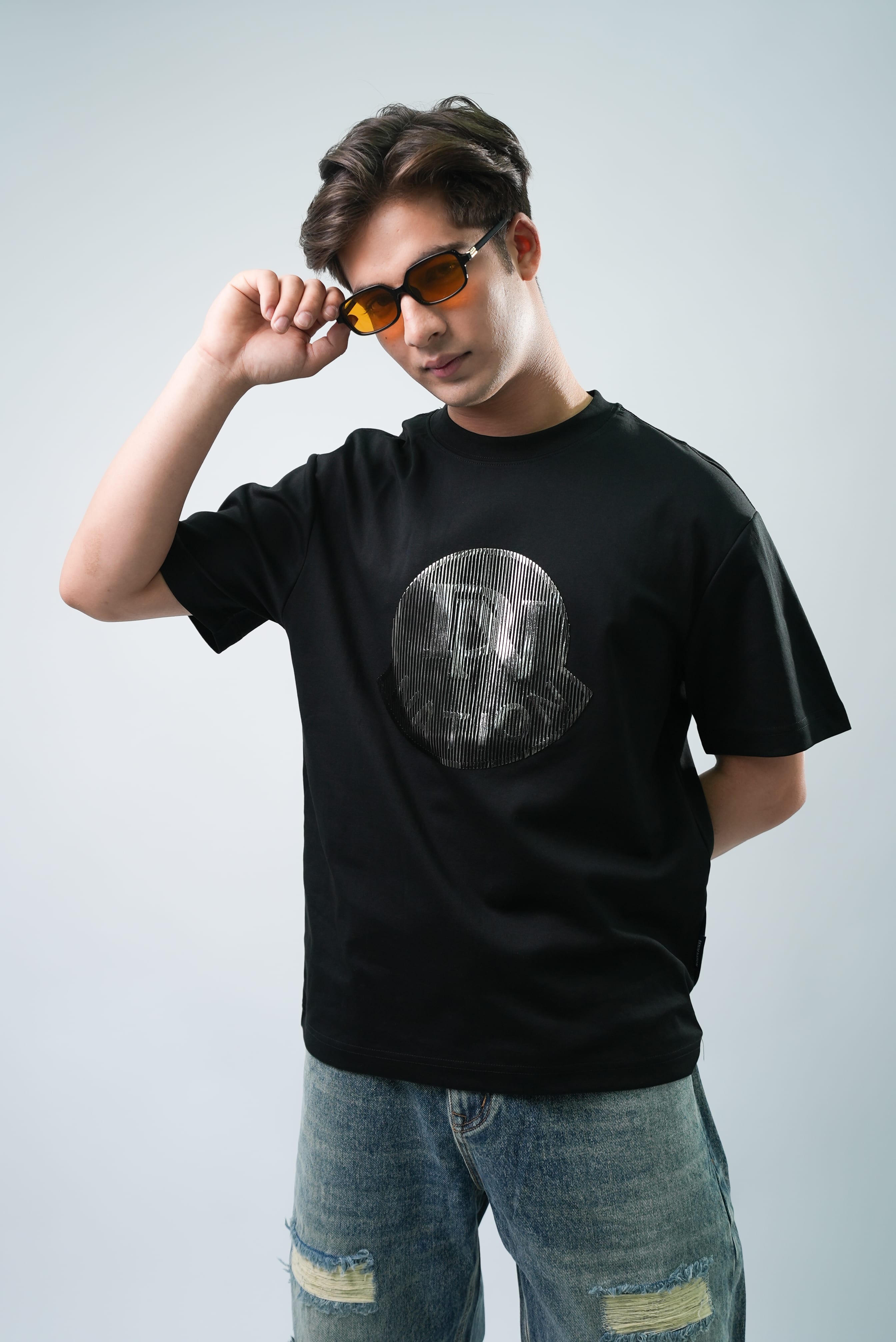 Casual Fit Lenticular Graphic Print Tees 1