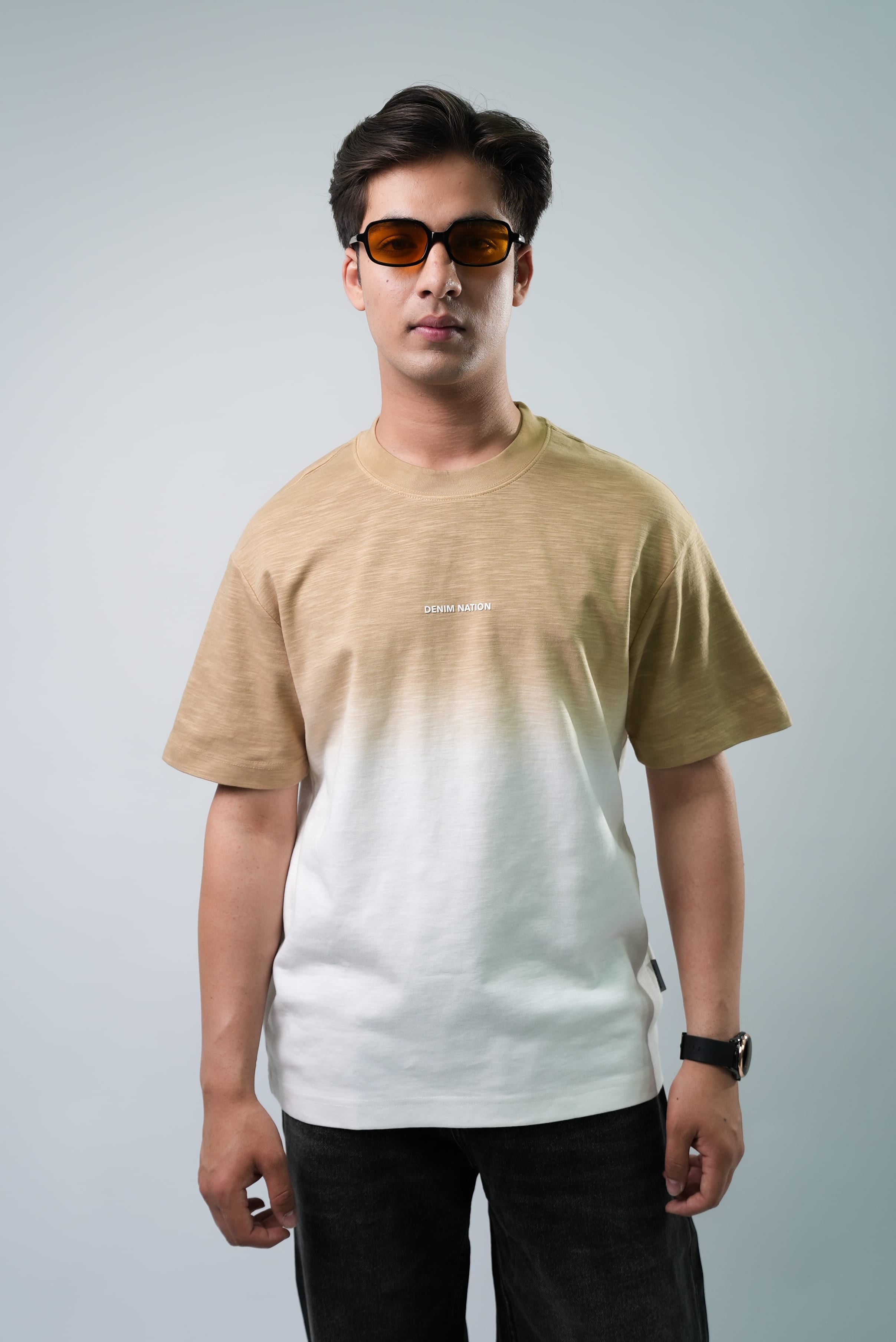 Regular Fit Ombre Fade Tees 1