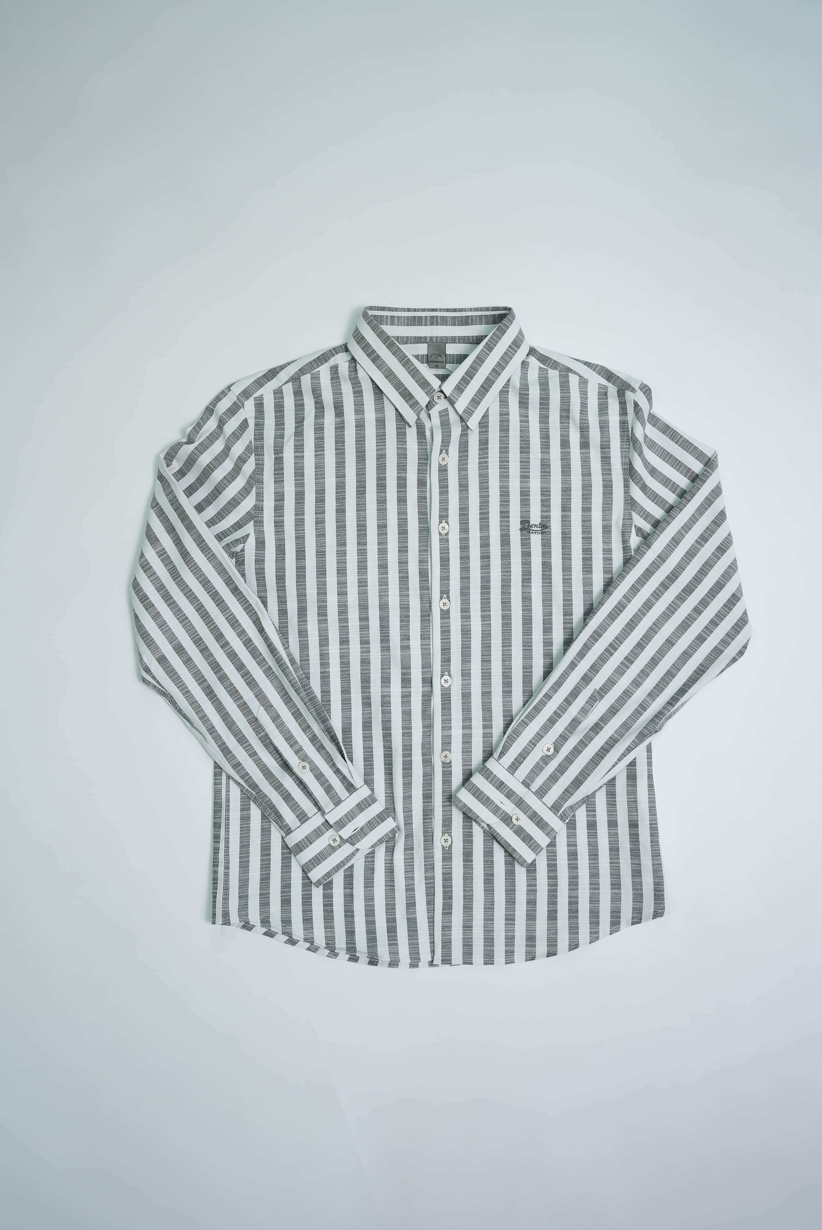 Casual Wear Skyline Stripe Full Shirt