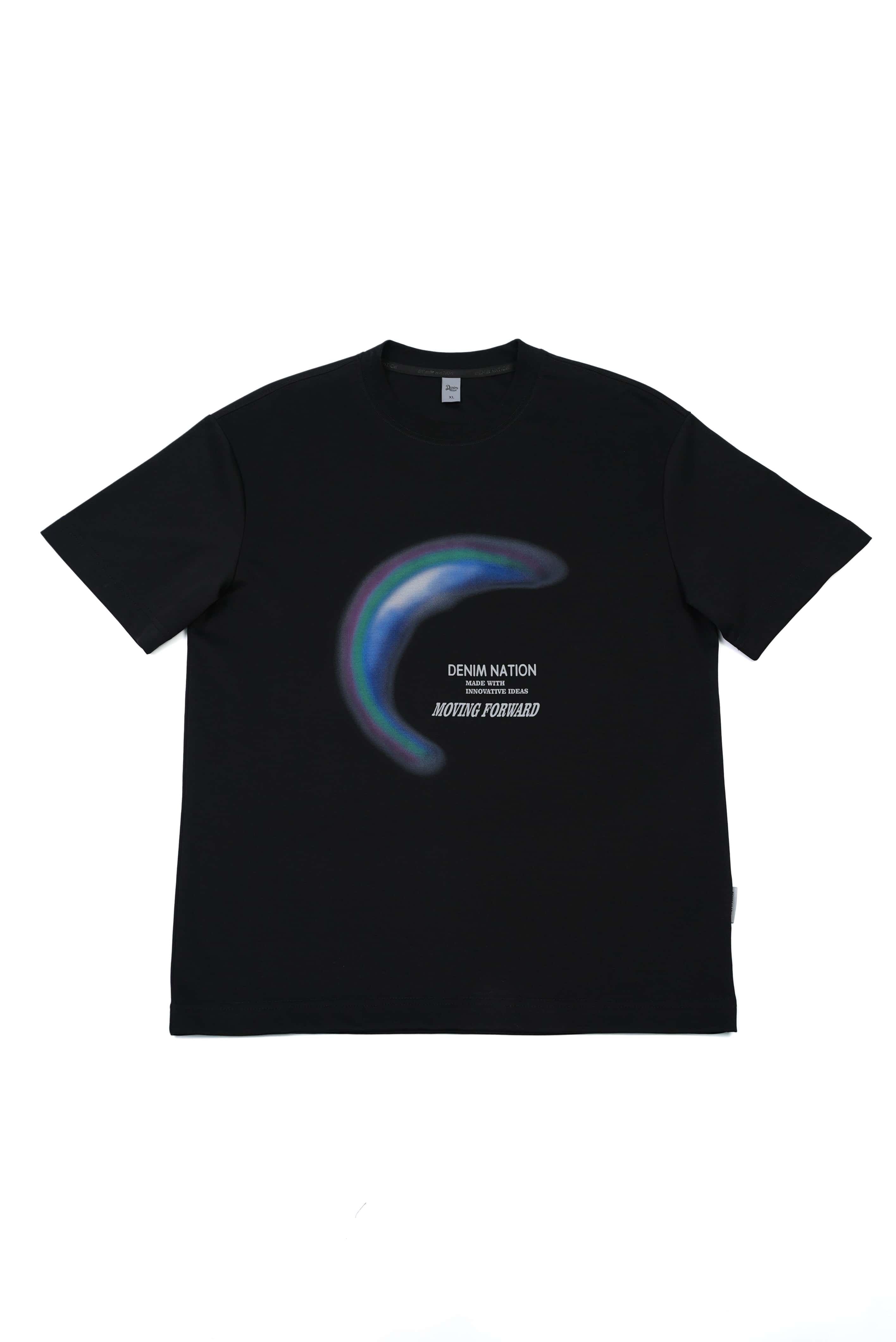 Graphic Boxy Round Tees